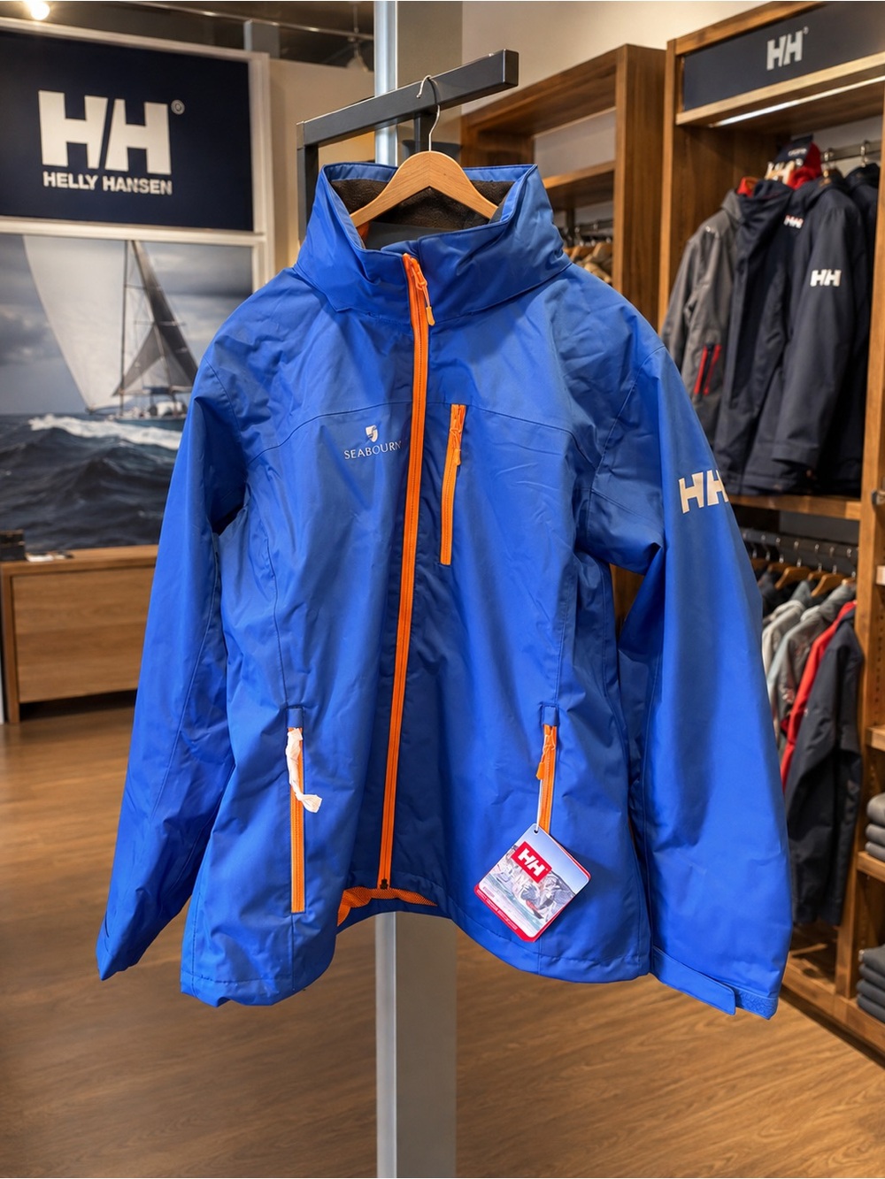 NWT Helly Hansen Seabourn Alaska Crew Jacket Women XL Helly Tech Waterproof